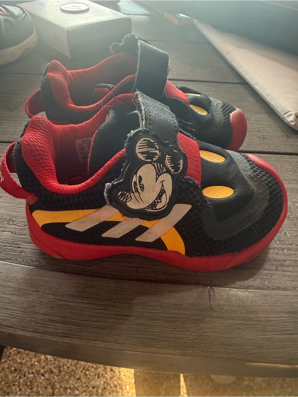 Kids Adidas Mickey Mouse Sneakers